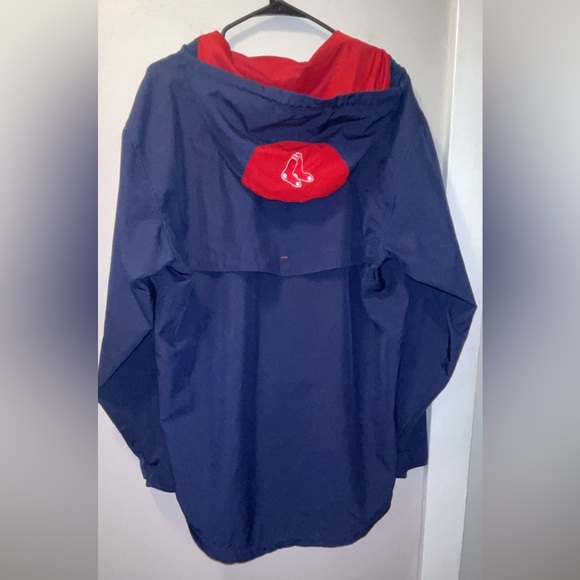 Boston Red Sox Quarter Zip Windbreaker Pullover Nike - Picture 2 of 6